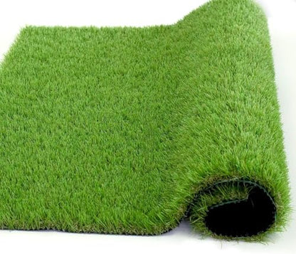 Artificial Grass Turf 1.38" Custom Sizes,1FTx20FT Realistic Synthetic Grass Mat Lawn,Astroturf Faux Indoor Outdoor Landscape for Patio, Garden, Yard, Balcony - size: 1x20FT