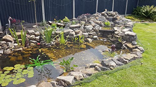 PondH2o Premium Koi Pond Cover Netting, 33 ft x 20 ft (10mx6m)