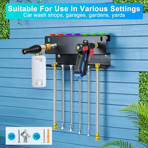 Wall-Mounted Pressure Washer Gun Holder - size: S