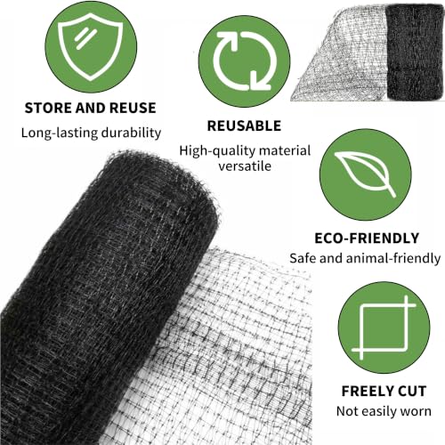 Bird Netting for Garden, Deer Fence Netting, Suitable for Protecting Vegetables and Fruit Trees, Protection Against Birds, Deer, Squirrels, and Poultry (7 * 50 Feet(2.1 * 15 Meter)) - size: 7*50 Feet(2.1*15 Meter)
