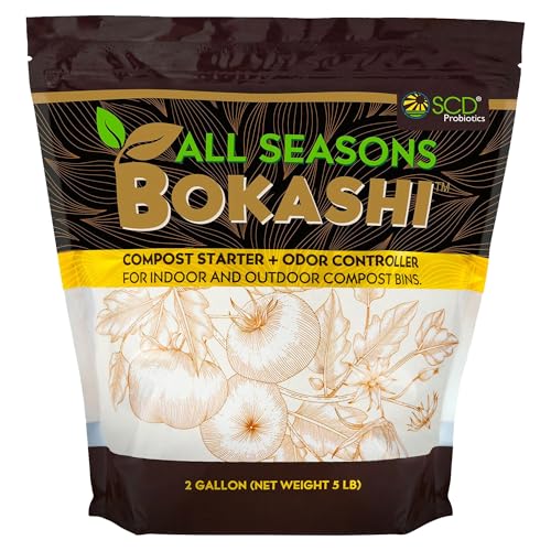 SCD Probiotics Bokashi Compost Starter, Accelerator, Odor Reducer - 5 lb - size: 5 lb.
