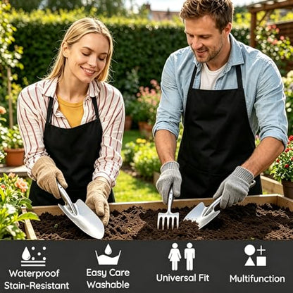 godehone Succulent Care Tools Set, 5 PCS Indoor Plant Gardening Kit - style: Black-2