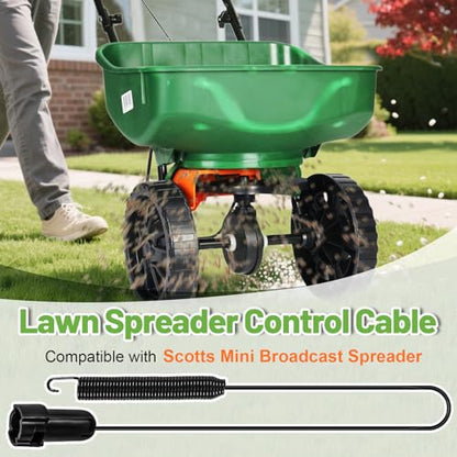 Control Cable Compatible with Scotts Turf EdgeGuard Mini Spreader - size: Mini