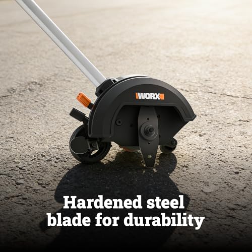 WORX Cordless Lawn Edger, 20V 7" Trencher for Lawn Border Tending, WG898 - style: Lawn Edger w/(1) 4.0Ah Battery
