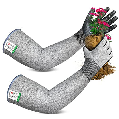 Evridwear Long Sleeve Gardening Gloves for Women & Men