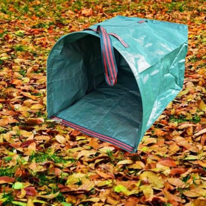2-Pack 40-Gallon Heavy-Duty Reusable Yard Waste Bags with Gloves - style: 2 PACK leaf bags With Gardening Gloves