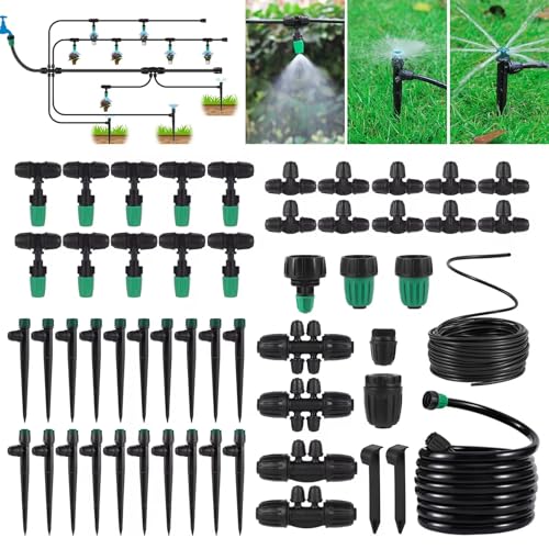 Leak-Proof Drip Irrigation Kit, Quick Connect Irrigation System Kit - size: Complete Drip Irrigation Kit