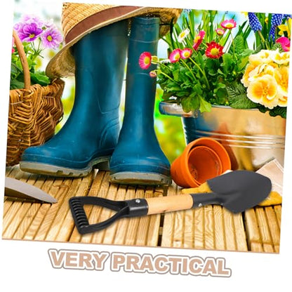 ORFOFE Flower Shovel Heavy Duty Gardening Trowel for Flower Planting Soil Loosening and Digging Hand Digging Garden Tool with Ergonomic Grip for Vegetable Beds Camping and Beach Use