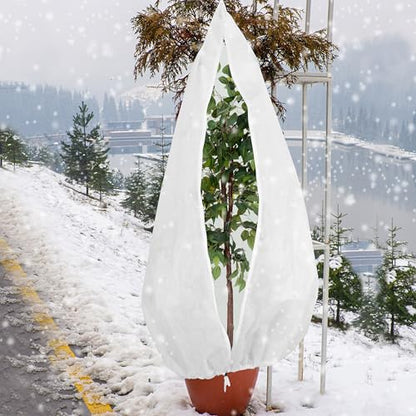 Gardzen 5-Pack Heavy Duty Plant Covers Freeze Protection, 54”×72” - size: 54” × 72”
