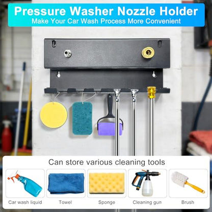 Wall-Mounted Pressure Washer Gun Holder - size: S