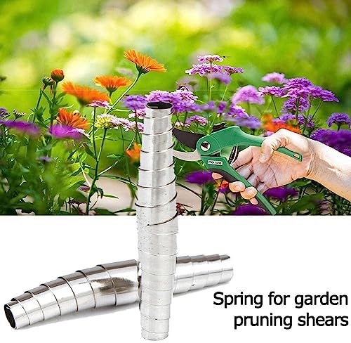 5Pcs Silver Springs Pruners Replacement, Pruning Shear Spring,Spare Spring, Hand Pruner Practical Kit Garden Supplies Stainless Steel Accessories Gardening Scissors Hand Tools Gardening and Lawn Care