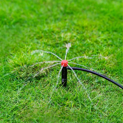 Drip Emitters for 1/4" Tubing: 360° Adjustable Irrigation Dripper, 50pcs - size: 50pcs Drip Emitters with 1/4" Fitting