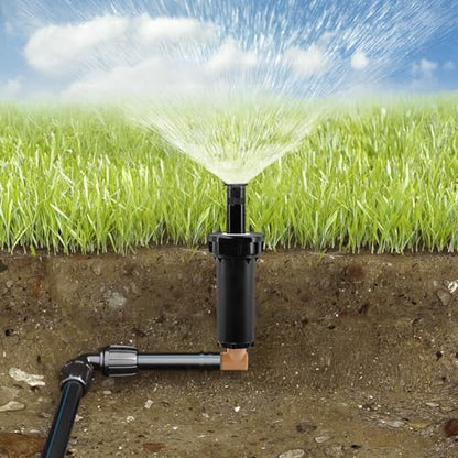 RedChili 1/2 Inch Drip Irrigation Fitting To 3/4 Inch Male Hose Threaded Adapter, 10 Pack PVC To Drip Irrigation Elbow Adapter With 3/4" Male Pipe Thread(MPT) x 1/2" Barbed Connectors - size: 3/4" Threaded Elbow Adapter