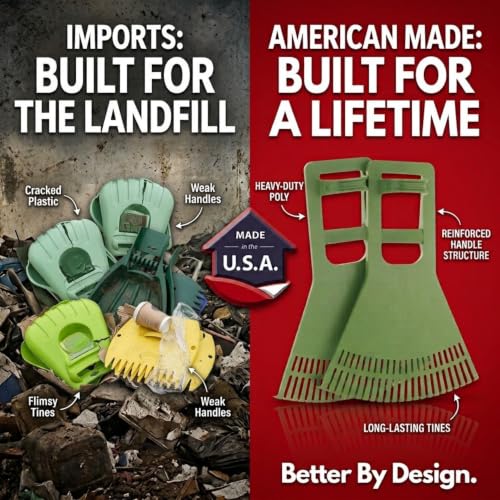 Pick-Up Claws | Premium Ergonomic Leaf Scoop Yard & Garden Grabber Tool - style: Pick-Up Claws