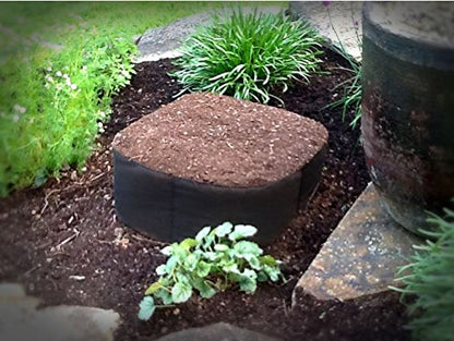 2 ft X 2 ft Victory 8 EZ-GRO Small Square Fabric Raised Bed Garden Green Gardening Raised Bed, AeroFlow Fabric NO Assembly - size: 2x2 feet
