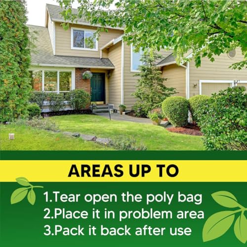 AUDQQM Squirrel Repellent Outdoor, Chipmunk Away Repellent, 8 Pack - size: 1.4 Ounce (Pack of 8)