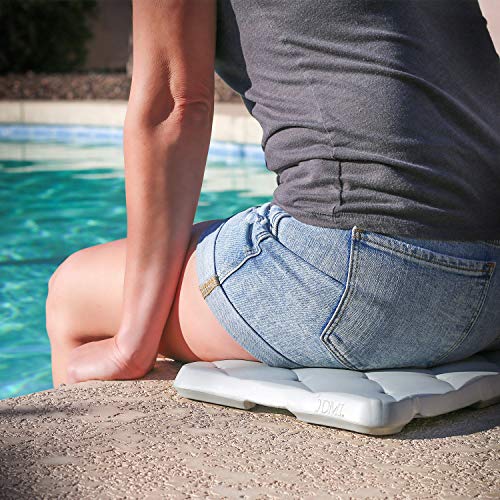 DMI Bath Seat Foam Cushion for Transfer Benches, Shower Chairs, Bath Chairs, Stadium Seats, Bathtub Cushion or Kneeling Mat, FSA HSA Eligible, Kneeling Pad, Waterproof Foam and Slip-Resistant - style: Foam Cushion (pack of 1)
