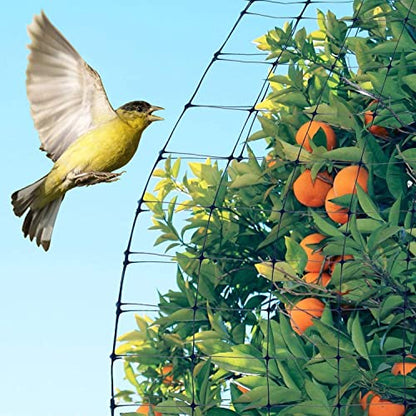 Feitore Deer Fence Netting, 7x100ft Garden Net Bird Netting,Reinforced Edge