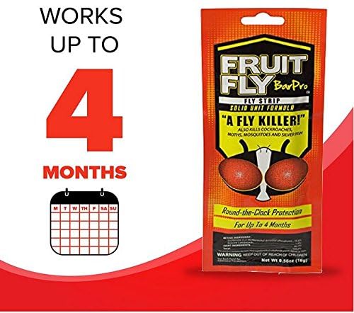 Fruit Fly BarPro – 4 Month Protection Against Flies, Cockroaches, Mosquitos & Other Pests – Portable for Indoor & Outdoor Use - size: 10 Pack