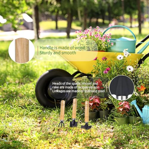 WNJ Plant Repotting Mat for Garden, 2 PCS Waterproof Potting Mats, Foldable Indoor Plant Mat, Portable Mini Garden Tool Set, 12 PCS Succulent Garden Tool Set,Square Garden Potting Tray,Gifts for Women