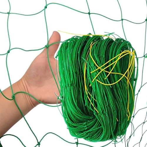 Garden Trellis Netting Plant Support Mesh Heavy Duty Climbing Lattice Square Grid Screen for Vine Vegetable Cucumber (Green) - color: Green