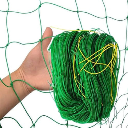 Garden Trellis Netting Plant Support Mesh Heavy Duty Climbing Lattice Square Grid Screen for Vine Vegetable Cucumber (Green) - color: Green