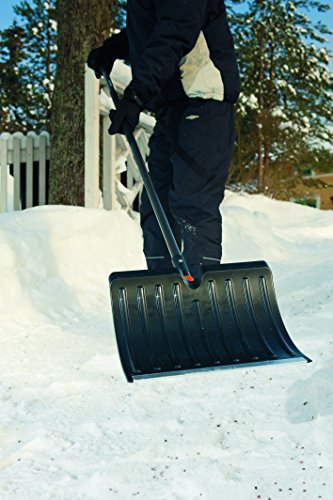 Fiskars 143210 QuikFit Snow Pusher - style: snowplough, width: 36 cm