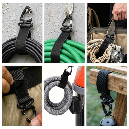 Hose Hanger Wall Mount Heavy Duty Metal Garden Hose Holder for Outside