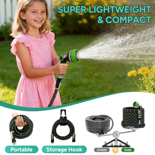 Lightweight Garden Hose, 5ft Non Expandable Water Hose - size: 5FT
