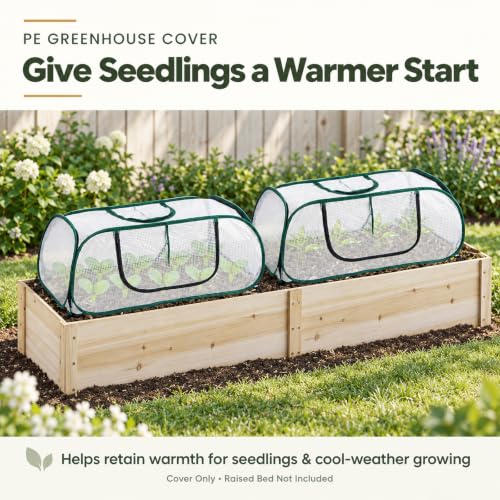 Garden Bed Cover, Greenhouse, Plastic Hot House