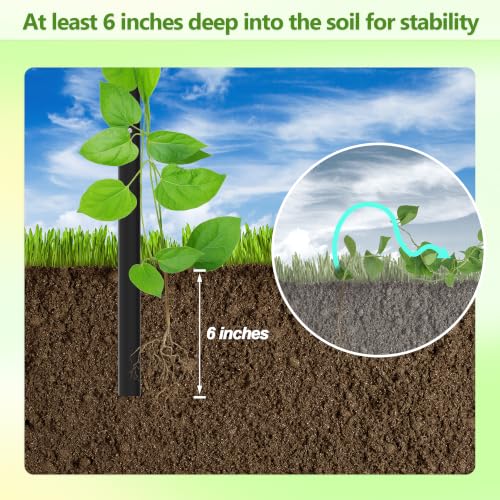 Metal Garden Arch Trellis for Climbing Plants 94.5" H x 55" W - size: 94.5" H x 55" W*14.5"L