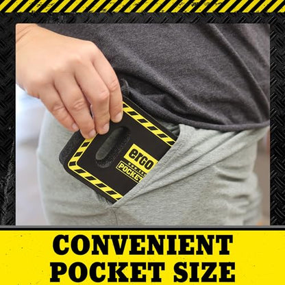Pocket Kneeling Mat, 4" x 6" x 1", Heavy-Duty Foam