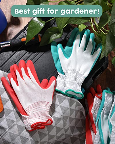 Potchen 32 Pairs Garden Gloves for Women Ladies' Gardening Gloves Bulk