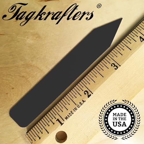 Black Premium Plant Tags 4" x 5/8" - 500 pcs