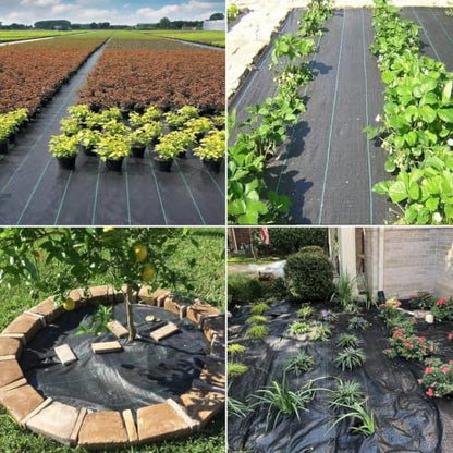 Weed Barrier Fabric Landscape Fabric 2.8FTX100FT Garden Weed Mat - size: 2.8X100FT