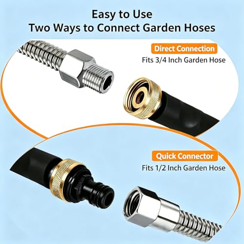 2026 Upgraded Jet Nozzle Power Washer for Garden Hose Cleaning Wand Set