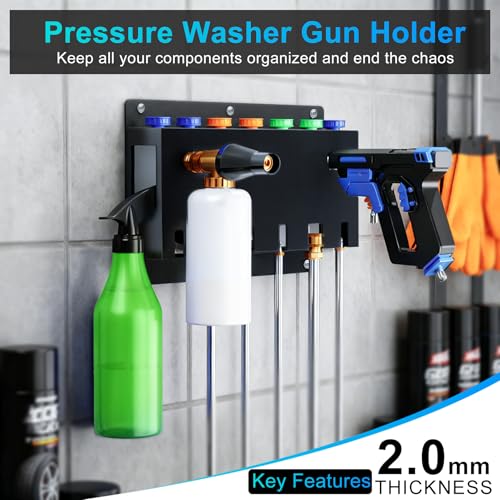Pressure Washer Gun Holder, Foam Cannon Holder - size: F