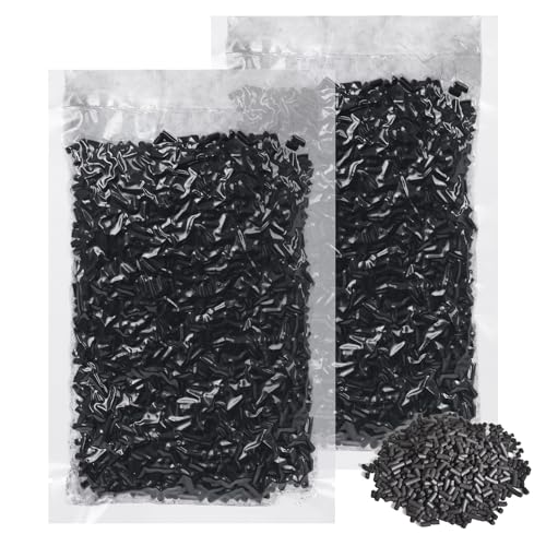 Activated Charcoal Odor Absorber Pellets, Activated Carbon Filter Refills for Smart Kitchen Waste Composters, 2 Packs 210g Each - size: 2 Bags