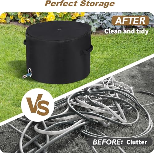 Garden Hose Holder storage bag, Hose pot protection bag, Storage bag for Garden tools, RV Hose Storage Bag, water hose holders bag for outside or inside, Storage bag for garage, warehouse