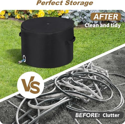 Garden Hose Holder storage bag, Hose pot protection bag, Storage bag for Garden tools, RV Hose Storage Bag, water hose holders bag for outside or inside, Storage bag for garage, warehouse