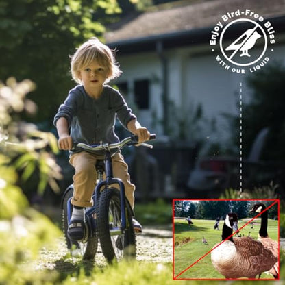 Bird-X Bird Stop Repellent for Geese Woodpeckers Pigeons One Gallon