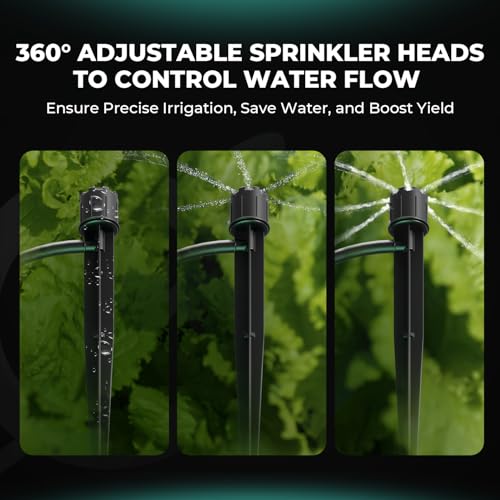 MARS HYDRO Auto Drip Irrigation Kits with 13 Gallon Foldable Bucket