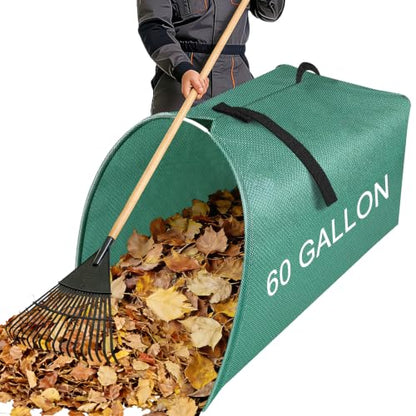 UQM 60 Gallon Large Leaf Collector, Easy Storage & Transport