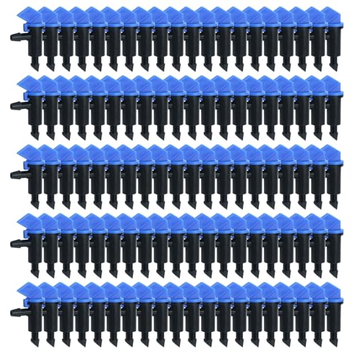 100 Pack 2 GPH Drip Emitter, Blue - size: 2GPH,100pcs