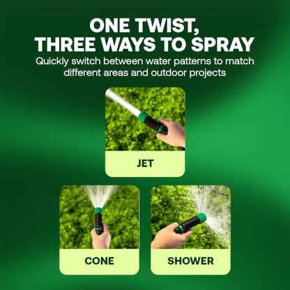 Rain Bird TCNZLADJ Garden Hose Nozzle - Thumb Control Water Spray - size: Adjustable Multi-Pattern