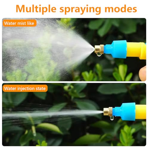 Pressure Sprayer Top,Mini Portable Handheld Spray Pump for Beverage Bottles,Manual High Pressure Water Spray