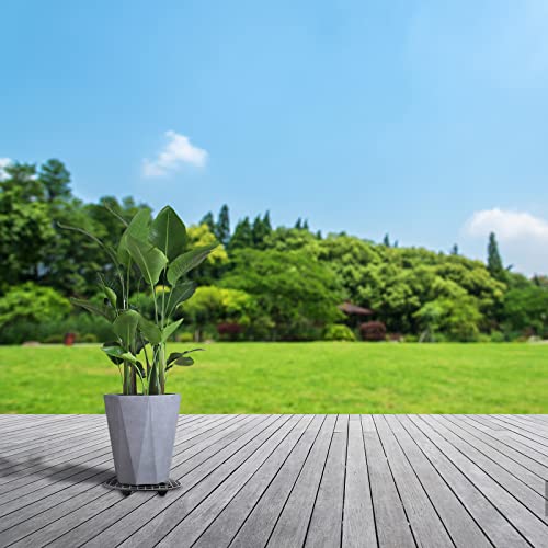 20 PCS 8 Inch Plant Level Pot Elevator, Plastic Plant Pot Saucer, Plant Risers for Pots Outdoor