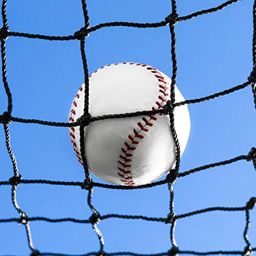 Baseball Backstop Nets | Professional Grade Sports Netting Available in 82 Sizes - 100% Weatherproof with Overlocked Edges - size: 10' x 200'