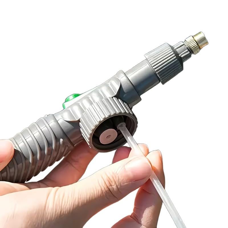 Handheld High-Pressure Air Pump Sprayer Manual Handheld High-Pressure Spray Pump with Adjustable Nozzle for Garden Weeding Plant Watering Household Cleaning