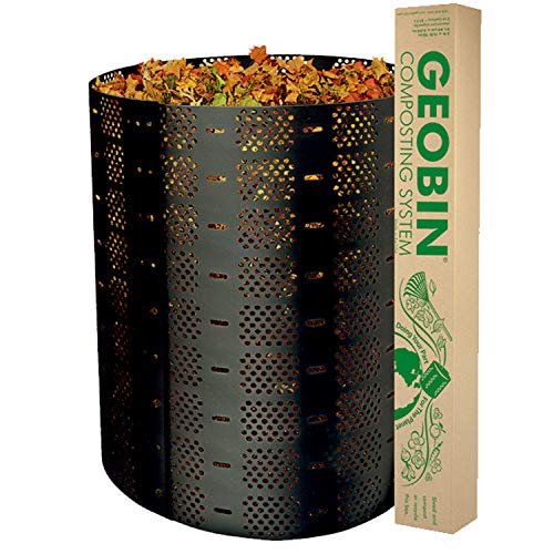 Geobin Compost Bin - 246 Gallon, Expandable, Easy Assembly, Made in the USA, Outdoor & Backyard Composter - color: Black